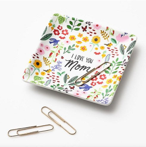 Trinket Dish-Mom Garden